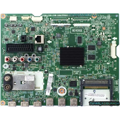 LGEAX64797004 (1.1), EAX64797003(1.2), EBT62383461, LG 32LA620S, Ana Kart, Main Board, LC320DUE-SFU1, LG Display LGEAX64797004 (1.1), EAX64797003(1.2), EBT62383461, LG 32LA620S, Ana Kart, Main Board, LC320DUE-SFU1, LG Display