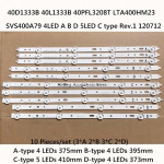 Sunny Sn040Dld12At Philips 40Pfl3078K/12 Svs400A79 Led Bar Takımı